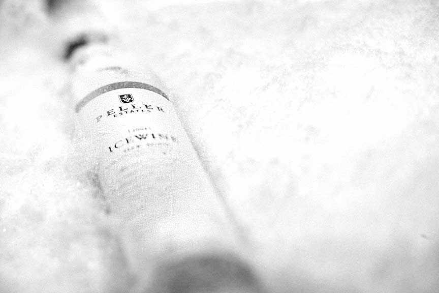 Peller Icewine Vidal wine bottle 