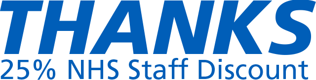THANKS - 25% NHS Staff Discount THANKS - 25% NHS Staff Discount