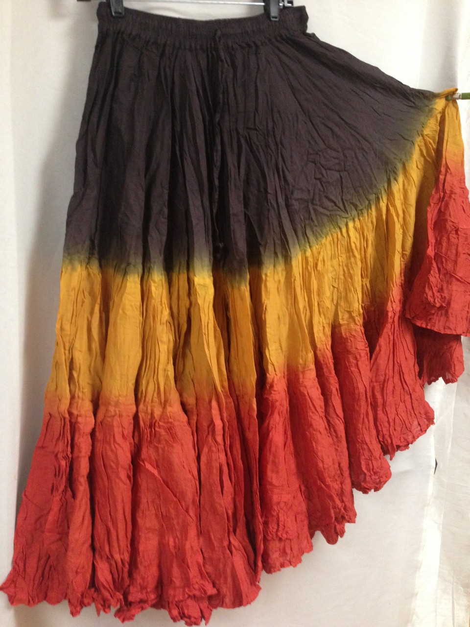 DIP DYE 25 yard Skirt Sienna Sunset Magical Fashions