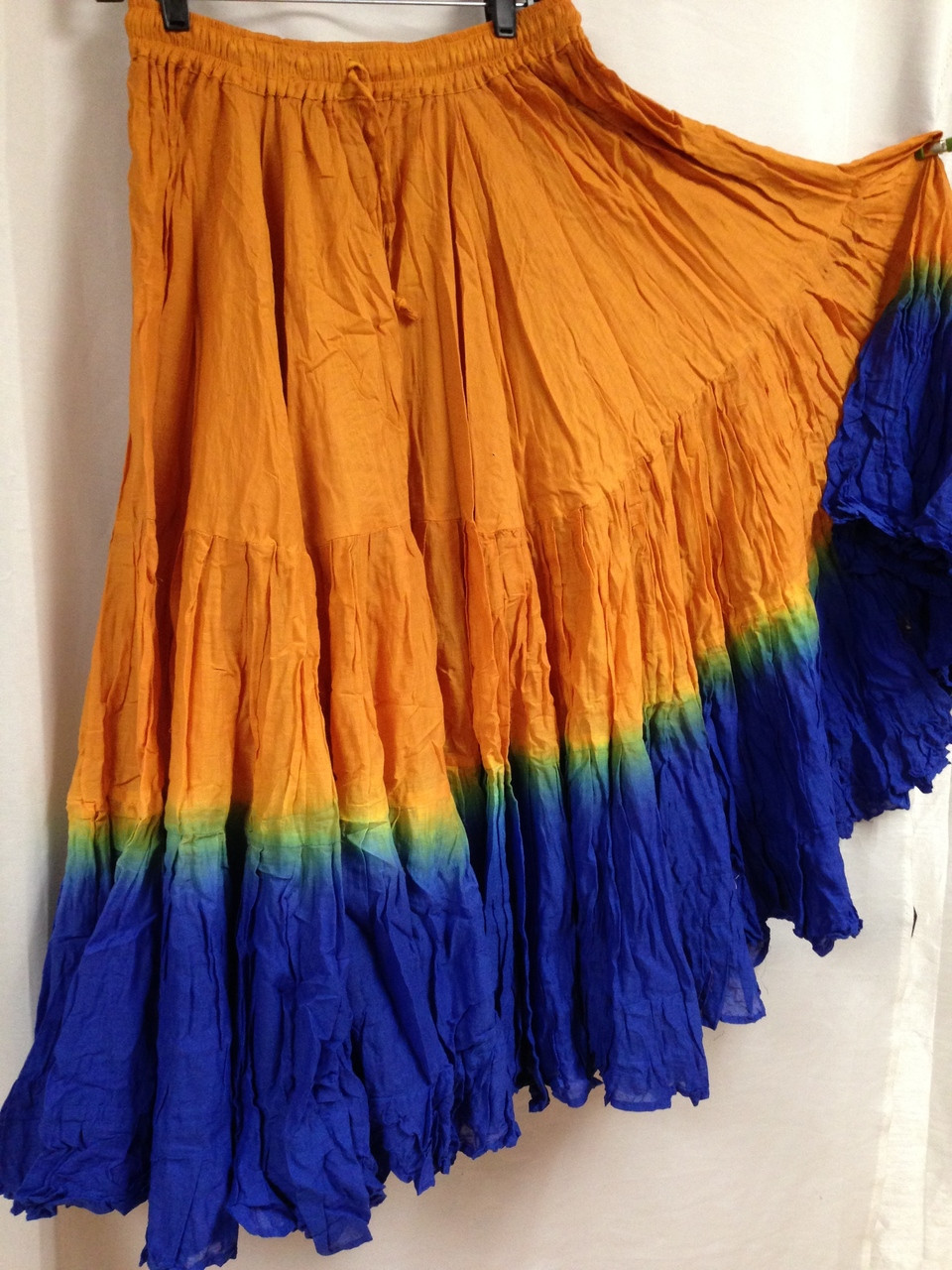 DIP DYE 25 yard Skirt Birds of Paradise1