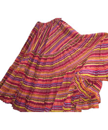This is a gorgeous 32 Yard cotton Rainbow Lurex skirt
36" long
Waist has drawstring and elastic
Waist stretches to 50"
Skirt is lined upto above knees.
extra for change in length
 
International S&H extra
Check "yes" at checkout if outside USA
 
Ensembles and Halters or Cholis also available. See all pictures. The listing here is only for the rainbow lurex skirt.
  This is a gorgeous 32 Yard cotton Rainbow Lurex skirt
36" long
Waist has drawstring and elastic
Waist stretches to 50"
Skirt is lined upto above knees.
extra for change in length
 
International S&H extra
Check "yes" at checkout if outside USA
 
Ensembles and Halters or Cholis also available. See all pictures. The listing here is only for the rainbow lurex skirt.