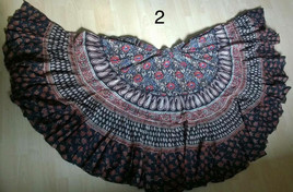 Hand Block Printed Skirt   #2