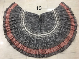 Hand Block Printed Skirt  #13