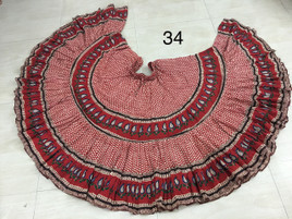 Hand Block Printed Skirt  #34