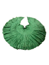 Emerald Green Gold Lurex Skirt 32 Yards Emerald Green Gold Lurex Skirt 32 Yards