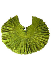 Gorgeous Green Gold 32 Yard Lurex Skirt