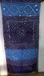 Brilliant  Banjara Veil with Sequins and Cowrie Shells! #3