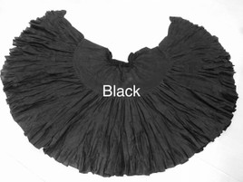 32  Yard Pure Cotton Skirt, BLACK 32  Yard Pure Cotton Skirt, BLACK