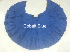 32  Yard Pure Cotton Skirt, Cobalt Blue