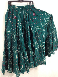 25 Yd JAIPUR SKIRT ATS Teal Swirl 25 Yd JAIPUR SKIRT ATS Teal Swirl
