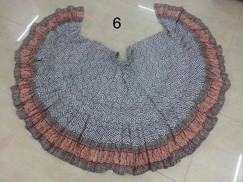 Hand Block Printed Skirt   #6