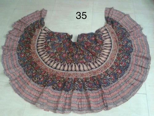 Hand Block Printed Skirt  #35