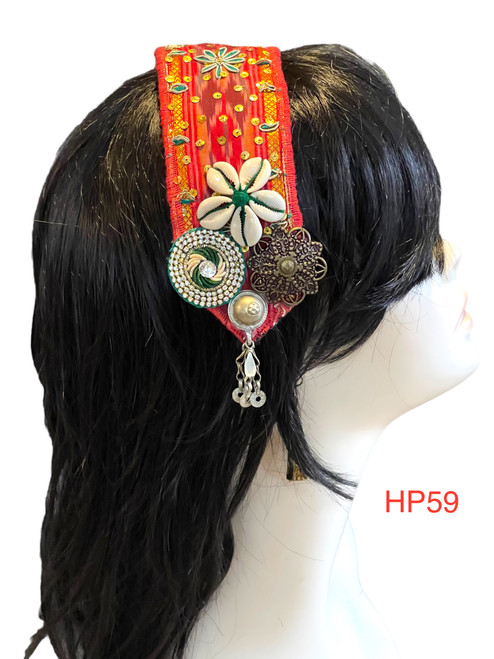 Beautiful Hand made Head piece on a lovely base. It has long ties to secure  it on the head. It is approximately 12" long not including ties.
We can make you a custom head piece in your choice of color and embellishments. Just message us. 
International shipping will be extra. Message us if you are an international customer.
 Beautiful Hand made Head piece on a lovely base. It has long ties to secure  it on the head. It is approximately 12" long not including ties.
We can make you a custom head piece in your choice of color and embellishments. Just message us. 
International shipping will be extra. Message us if you are an international customer.