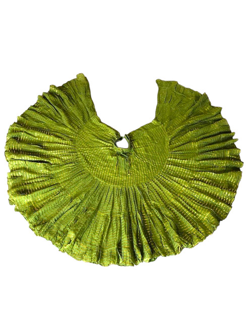 Gorgeous Green Gold 32 Yard Lurex Skirt