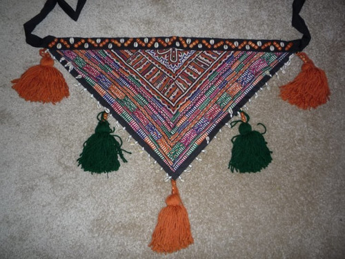 Authentic Vintage Banjara Beautiful Tassel Belt #1