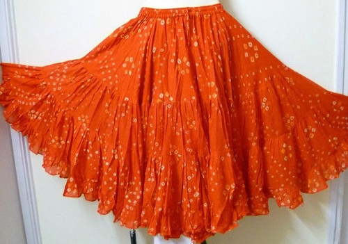 25 Yd JAIPUR SKIRT ATS ORANGE