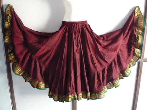 Marvelous Maroon Aishwarya Skirt
