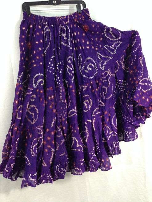 25 Yd  JAIPUR SKIRT ATS  PURPLE