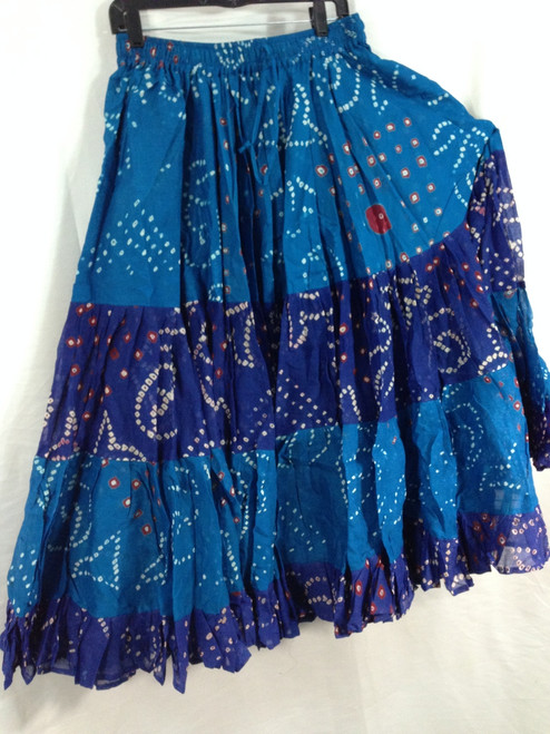 25 Yd JAIPUR SKIRT ATS Turquoise Purple