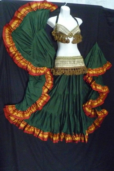 Emerald Green 25 yard Skirt Emerald Green 25 yard Skirt