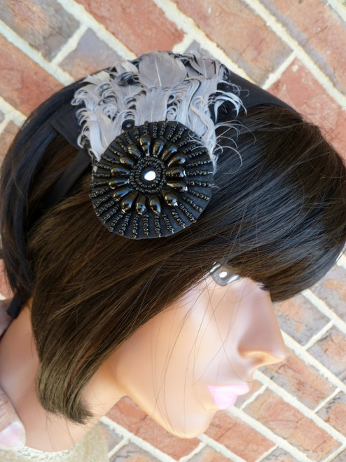 Gorgeous Feather Head Piece 2