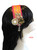 Beautiful Hand made Head piece on a lovely base. It has long ties to secure  it on the head. It is approximately 12" long not including ties.

We can make you a custom head piece in your choice of color and embellishments. Just message us. 

International shipping will be extra. Message us if you are an international customer.
