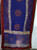 Tie Dye Block Print Veil with banjara embroidery on all 4 edges Tie Dye Block Print Veil with banjara embroidery on all 4 edges