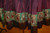 Striking Burgundy Crushed Silk Full Skirt with the Perfect Brocade Trim Striking Burgundy Crushed Silk Full Skirt with the Perfect Brocade Trim
