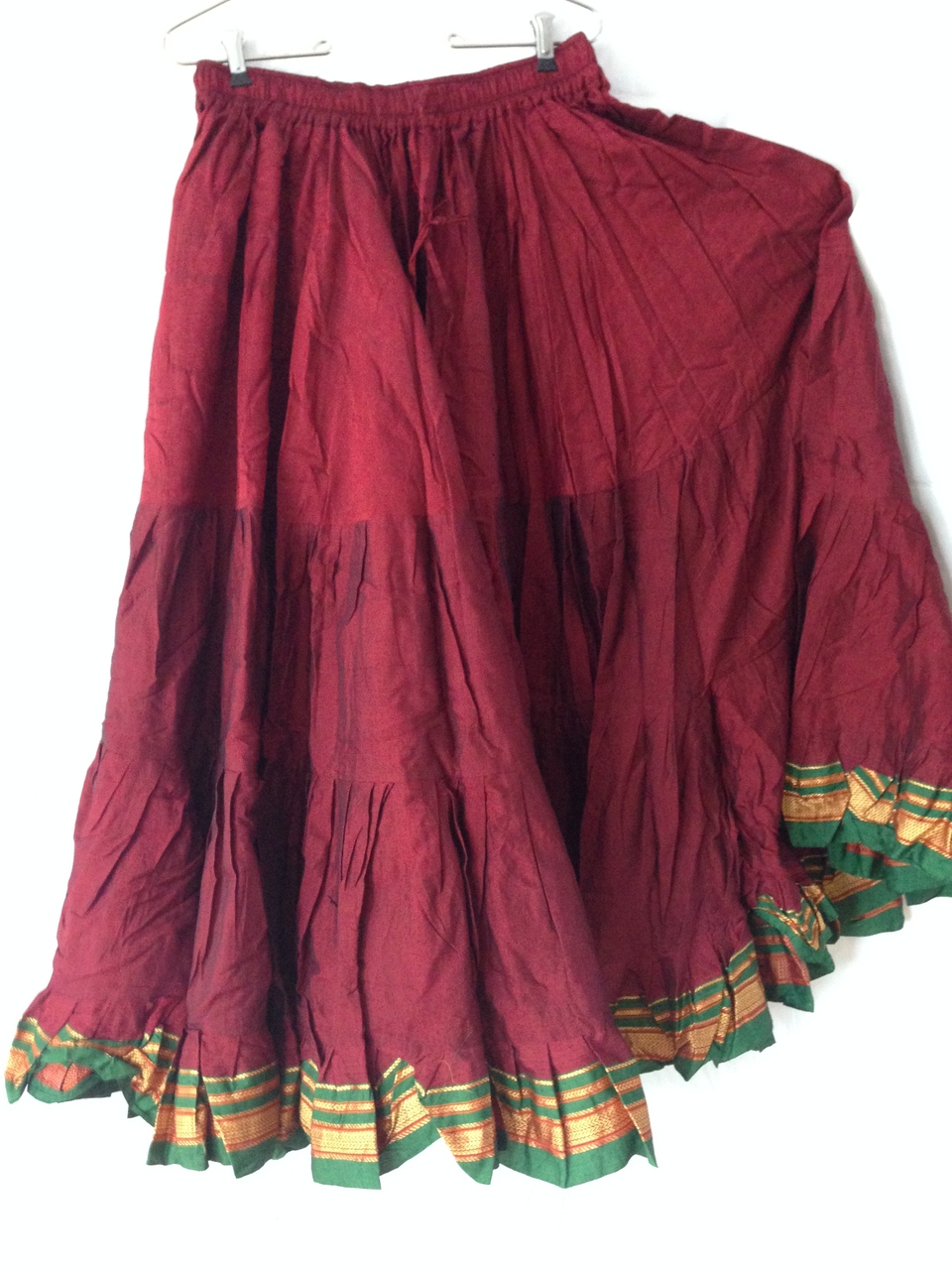 Marvelous Maroon Aishwarya Skirt - Magical Fashions