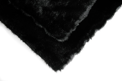 Rabbit Stripe & Black Pet Blanket