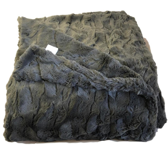 Charcoal Luxe Throw