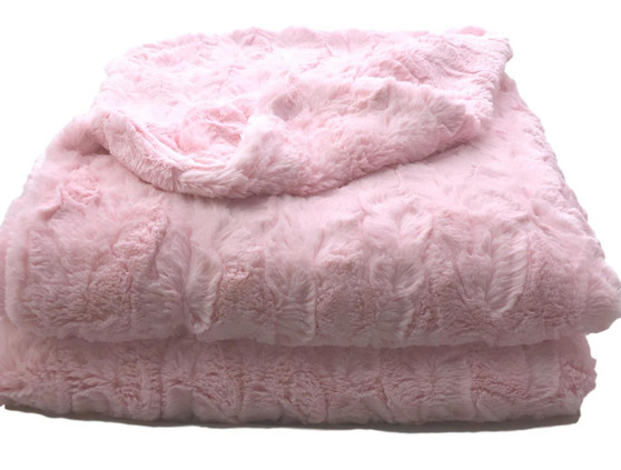 Light Pink Luxe Throw