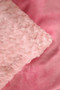 Cozy Faux Pink Bubble Gum Blanket  Tickle-Me-Pink has a classic pink bubblegum color for the All-American girl! 