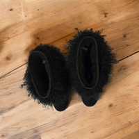 Mongolian Lamb Fur Sheepskin Boots Mid Calf Mongolian Lamb Fur Sheepskin Boots Mid Calf