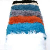 Lamb fur Sheepskin Plate Many Colors 2' x 2'