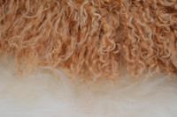 Cashmere Goat Fur Pelt Camel 
