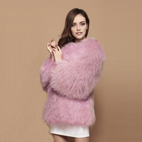 Tibetan Lamb Fur Lilac Sachet