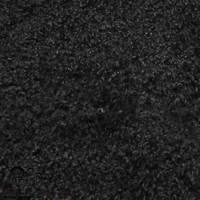 Kalgan Lamb Fur Plate Jet Black