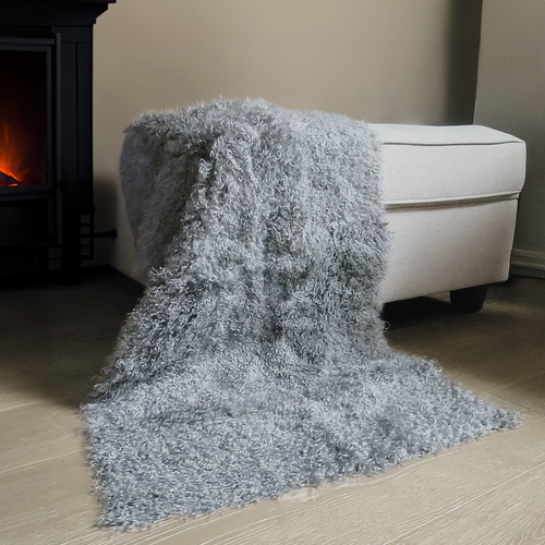 Kalgan Lamb Fur Plate Grey Kalgan Lamb Fur Plate Grey