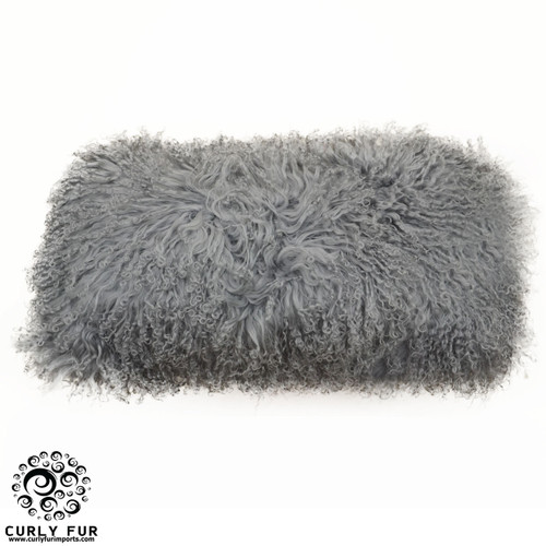 Real 100 Natural Tibetan Lamb Fur Pillows Single Sided Tibetan