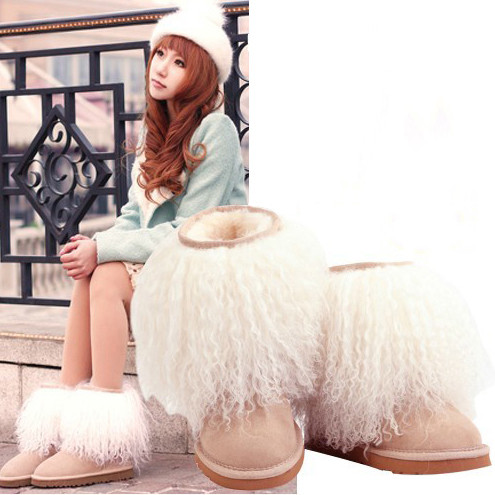 ugg lamb fur boots