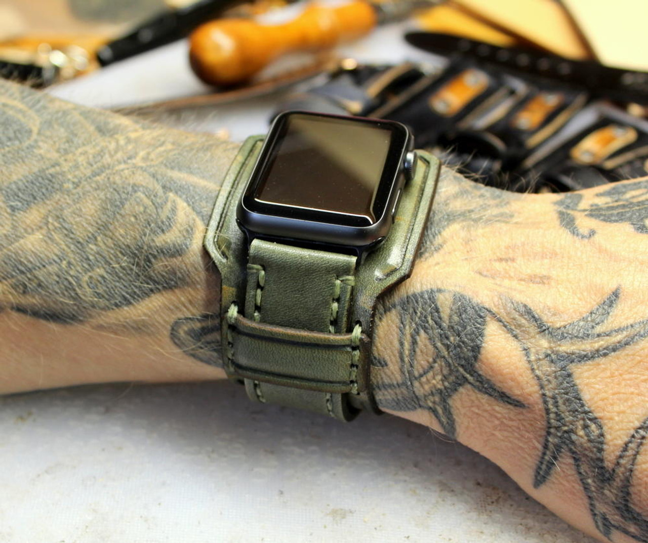 Military watch bands on sale for apple watch