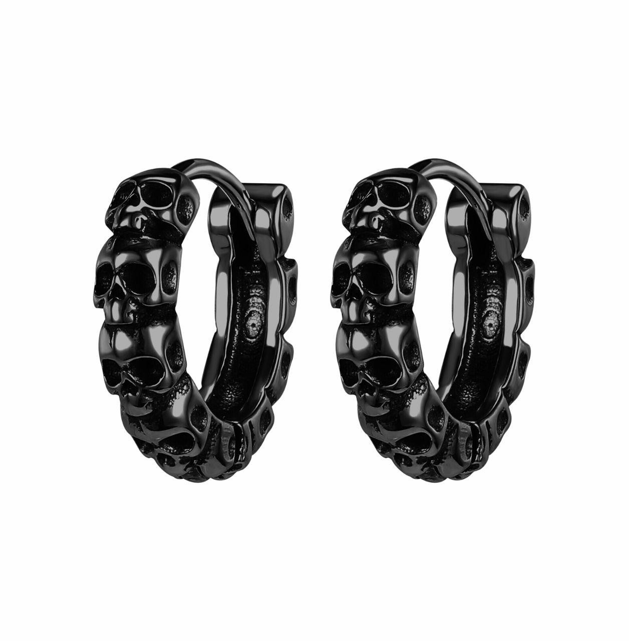 Buy Black Earrings for Men by Peora Online | Ajio.com