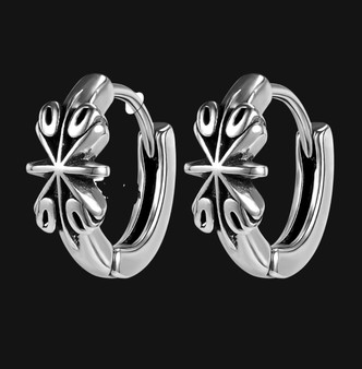 Gothic Helix Cartilage Hoop Earring Stainless Steel