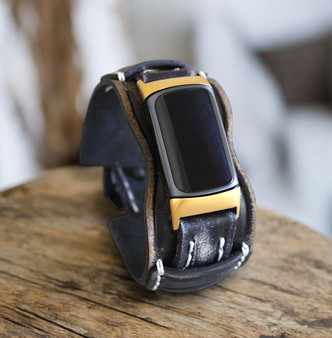 Handmade leather cuff for Fitbit Charge 6 bands – durable, stylish, and adjustable wrist strap Handmade leather cuff for Fitbit Charge 6 bands – durable, stylish, and adjustable wrist strap