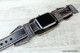 Black Leather Watch Band for Apple Watch|M16