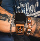 Custom Apple Watch band in brown full-grain leather, handcrafted in USA