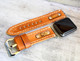 Full Grain Leather Apple Watch Band|Saddle Tan