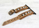 Rivetted Leather Apple Watch Band-Antique