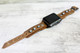 Rivetted Leather Apple Watch Band-Antique